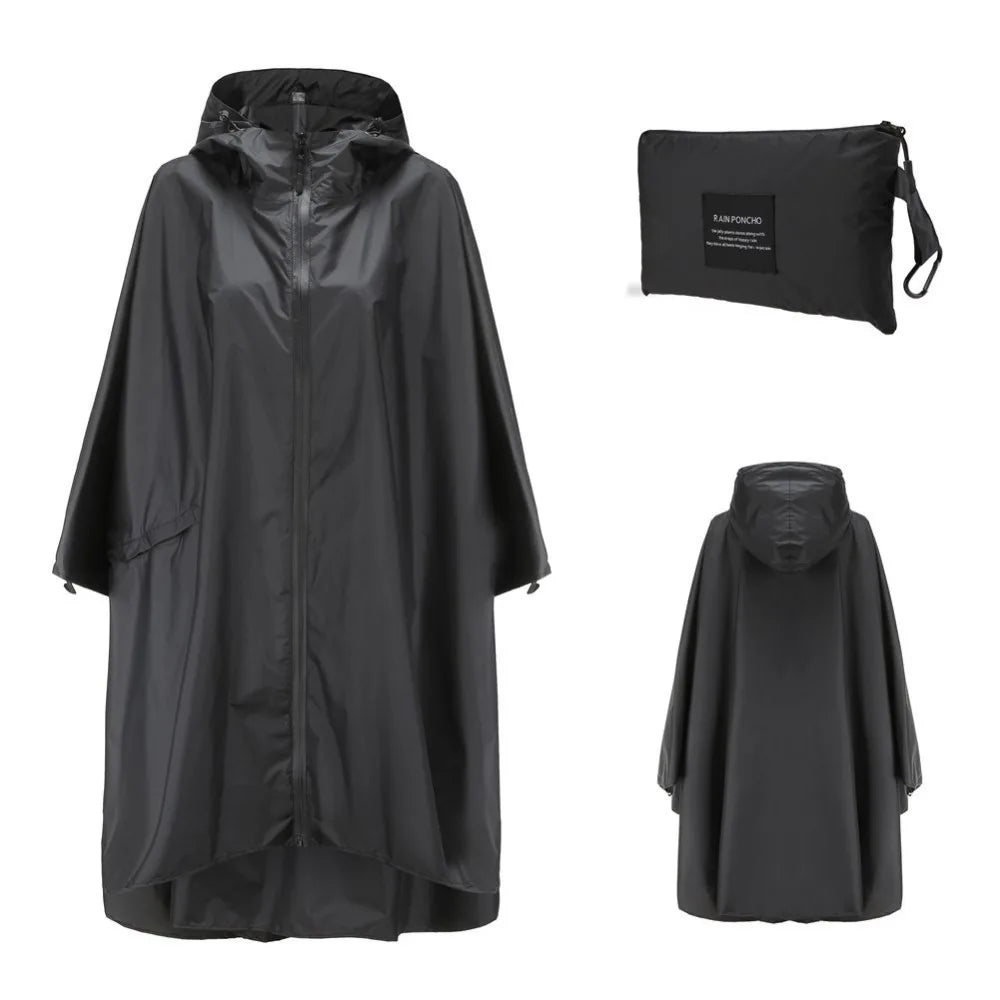 Big Size XXL Women Breathable Raincoat Lightweight Rain Coat Poncho Ladies Waterproof Cloak Raincoats Adults Windproof Rainwear