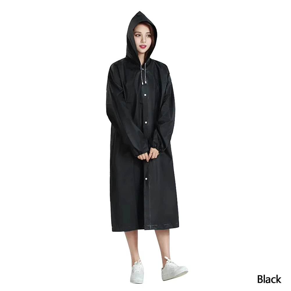 Waterproof Raincoat Outdoor Hiking Portable Adult Poncho Raincoat Emergency Anti-rain coat 2024 New fashion coloful choice