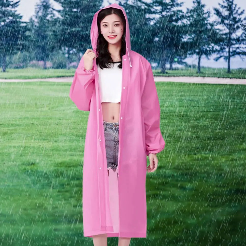 Raincoat Women Waterproof Raincoat Thickened Unisex Universal Tourism Outdoor Hiking Rain Poncho Raincoat Travel Supplies