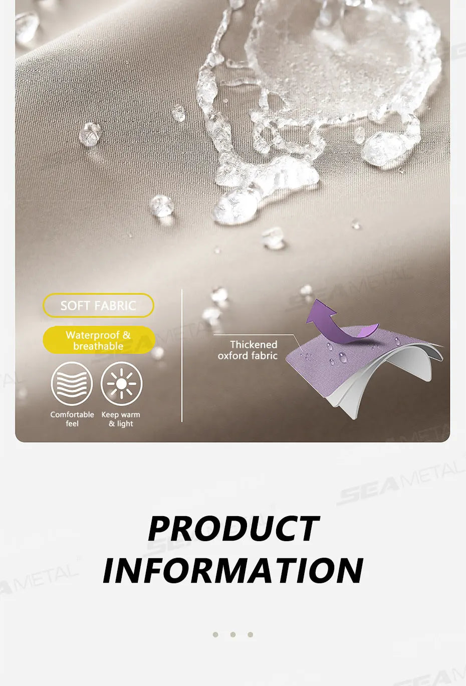 SEAMETAL Thickened Adult Motorcycle Raincoat Electric Bike Rain Coat Men Women Durable Waterproof Riding Gear Rider Raincoat