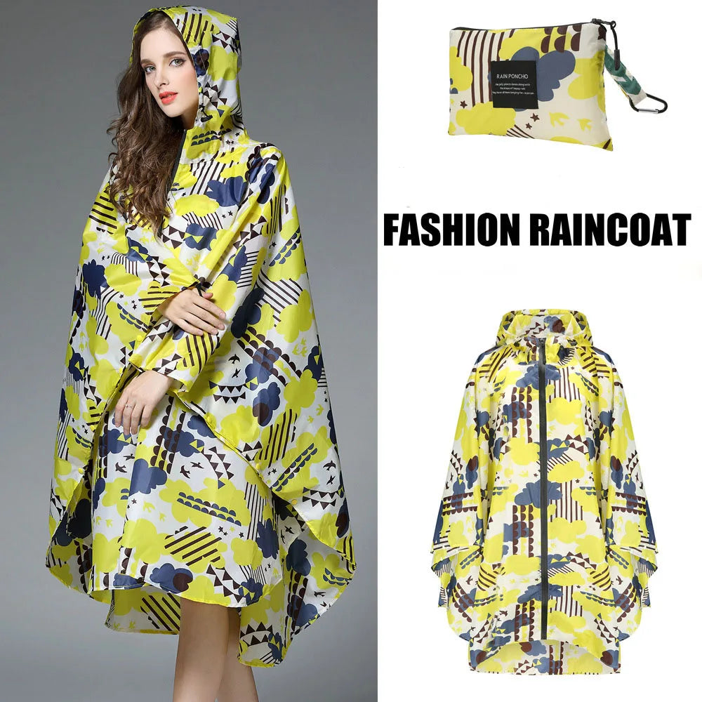 Big Size XXL Women Breathable Raincoat Lightweight Rain Coat Poncho Ladies Waterproof Cloak Raincoats Adults Windproof Rainwear