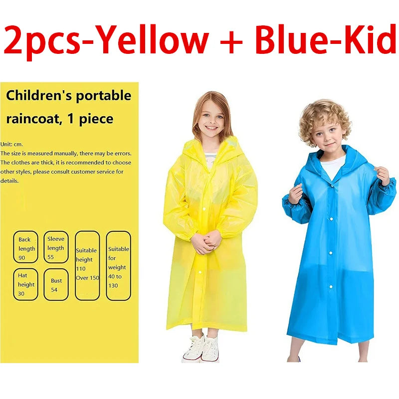 Raincoat Waterproof Raincoat Waterproof Poncho Infant Rain Coat for Boy Girl's Yellow Raincoat XYJ02