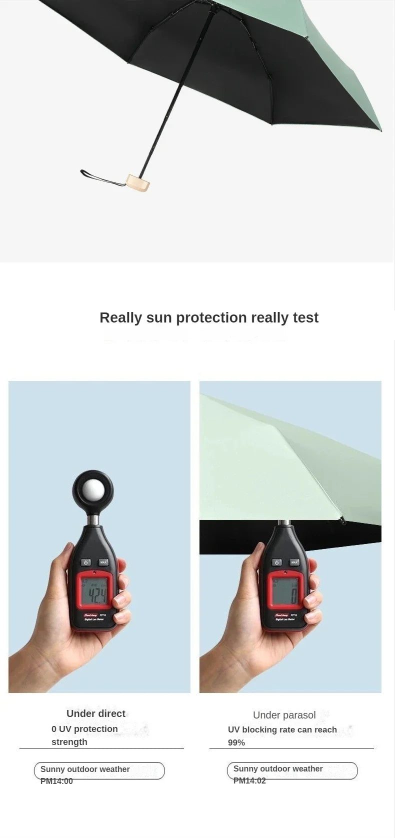 Small Pocket Rainproof Travel Umbrella Anti-UV Vinyl Folding Umbrella Parasol Mini Capsule Pocket Parasol Sun Umbrella