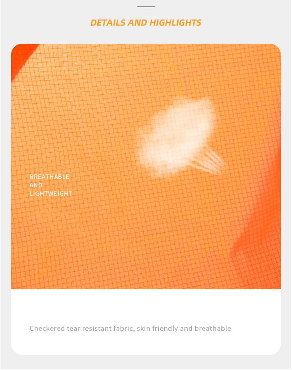 Outdoor 3 In 1 Raincoat Hooded Sleeve Waterproof Rain Poncho Motorcycle Rain Cover Camping Hiking Travel Portable Rainwear Tent