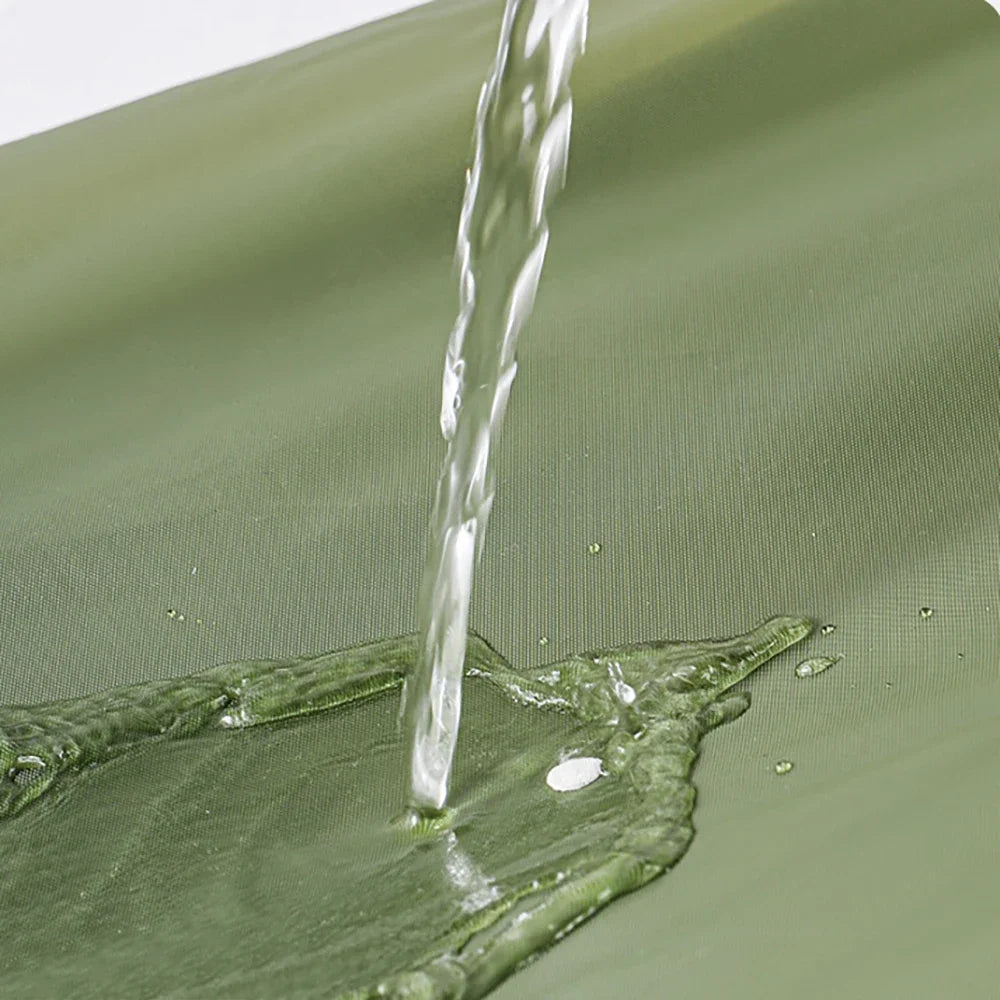 Reusable Rain Ponchos with Drawstring Hood for Adults Waterproof Thicken Rain Coat Outdoor Hiking Raincoat Travel Bicycle Poncho