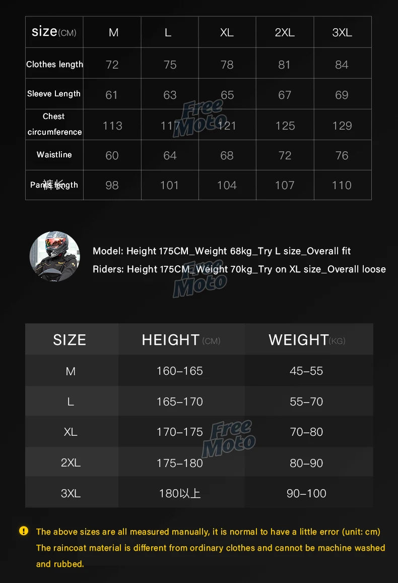 SULAITE Motorcycle Raincoat Suit Men Outdoor Waterproof Rainwear Shoes Cover Ultrathin Rain Coat Cycling Fishing Climbing Jacket