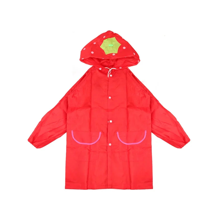 Kids Raincoat Cartoon Animal Style Outdoor Waterproof Kids Raincoat Boys Girls Rainwear Baby Raincoat Children Rain Coat