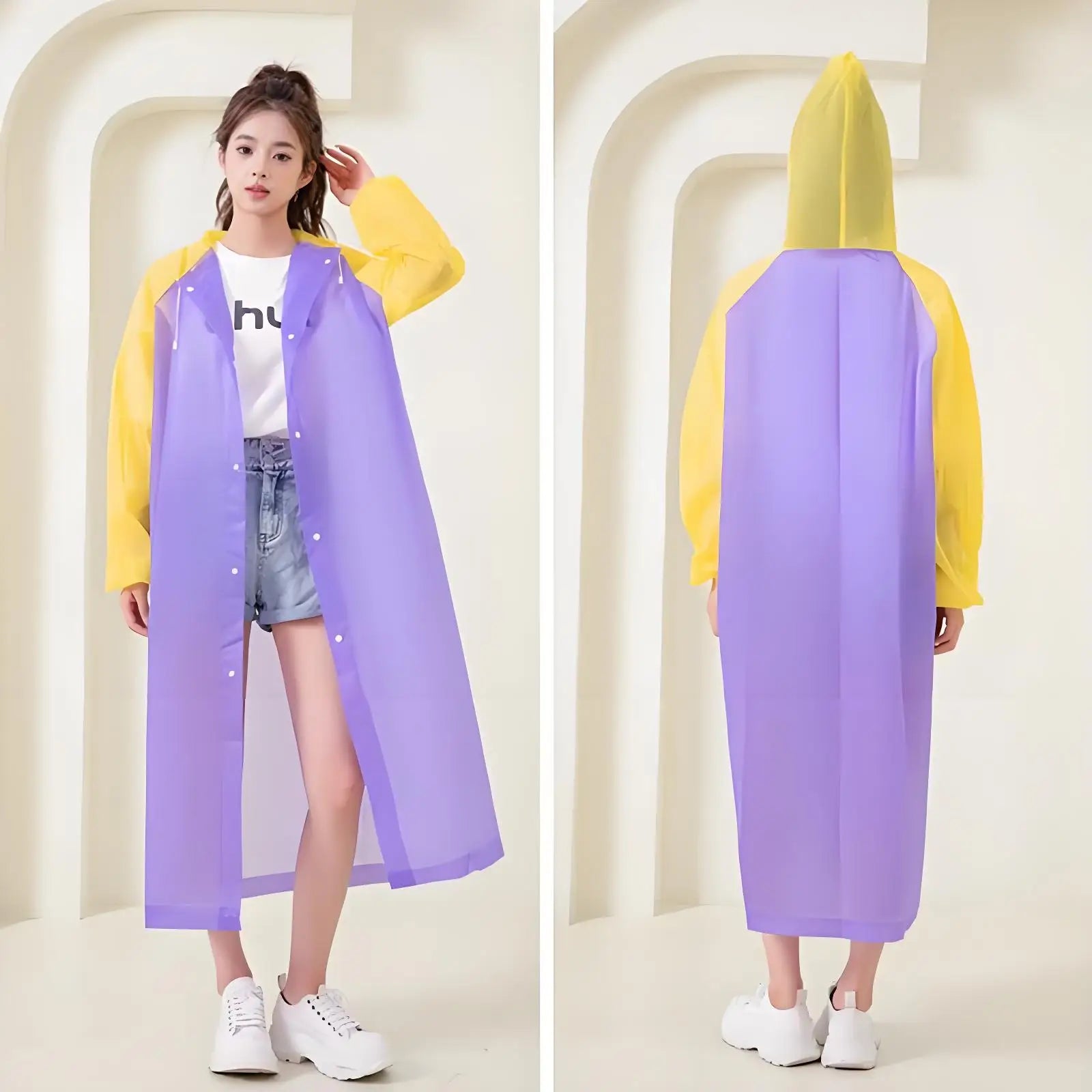 Waterproof Raincoat Outdoor Hiking Portable Adult Poncho Raincoat Emergency Anti-rain coat 2024 New fashion coloful choice