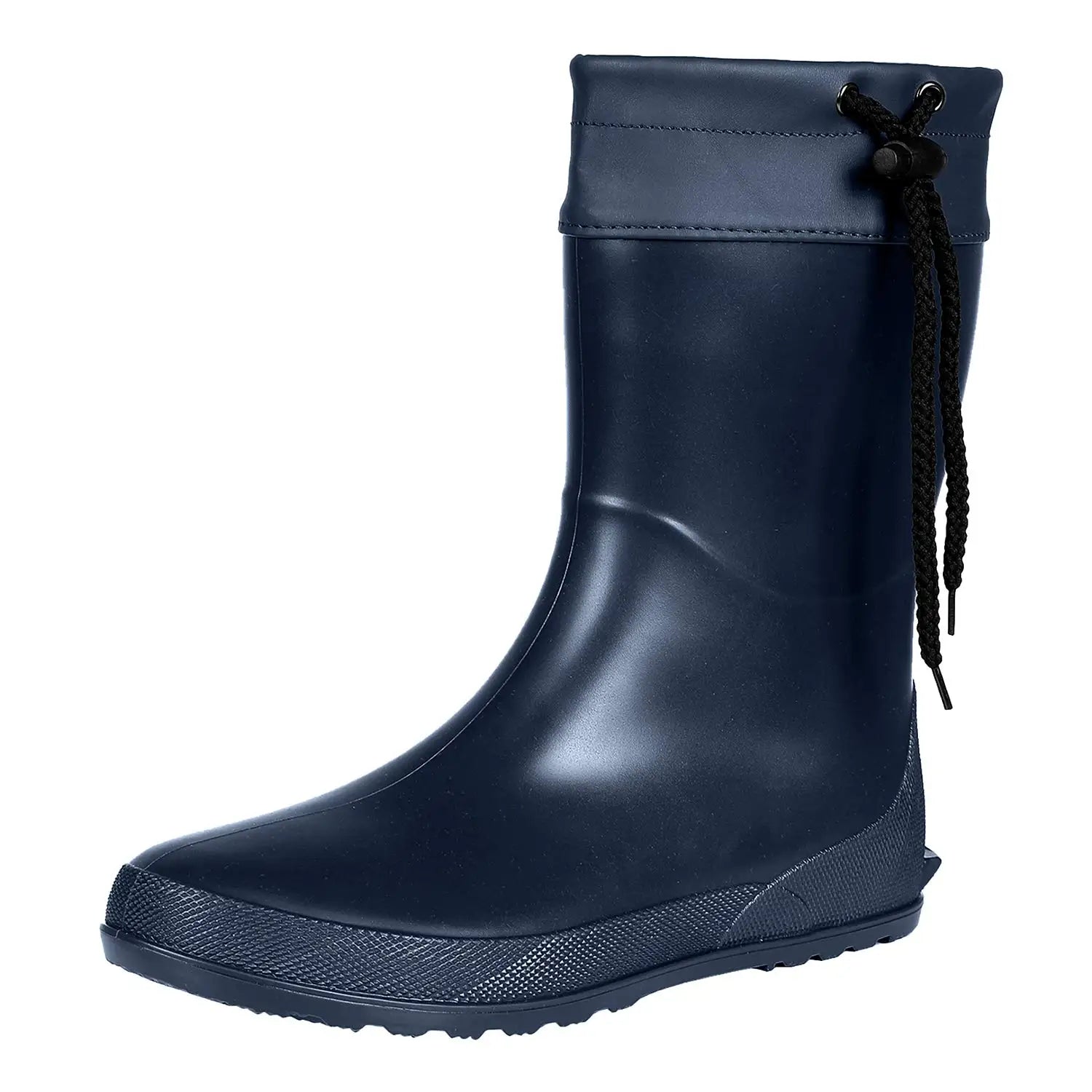 Crestar Mid Calf Rain Boots For Women Fashion Collar Gardening Boots Outdoor Ultra Lightweight Portable Waterproof Garden Shoes