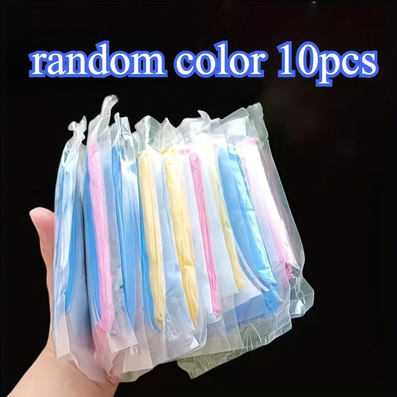 5/10PCS Compact Disposable Rain Poncho Lightweight Emergency Rainwear for Outdoor Camping Hiking Travel Rain Protection Gear