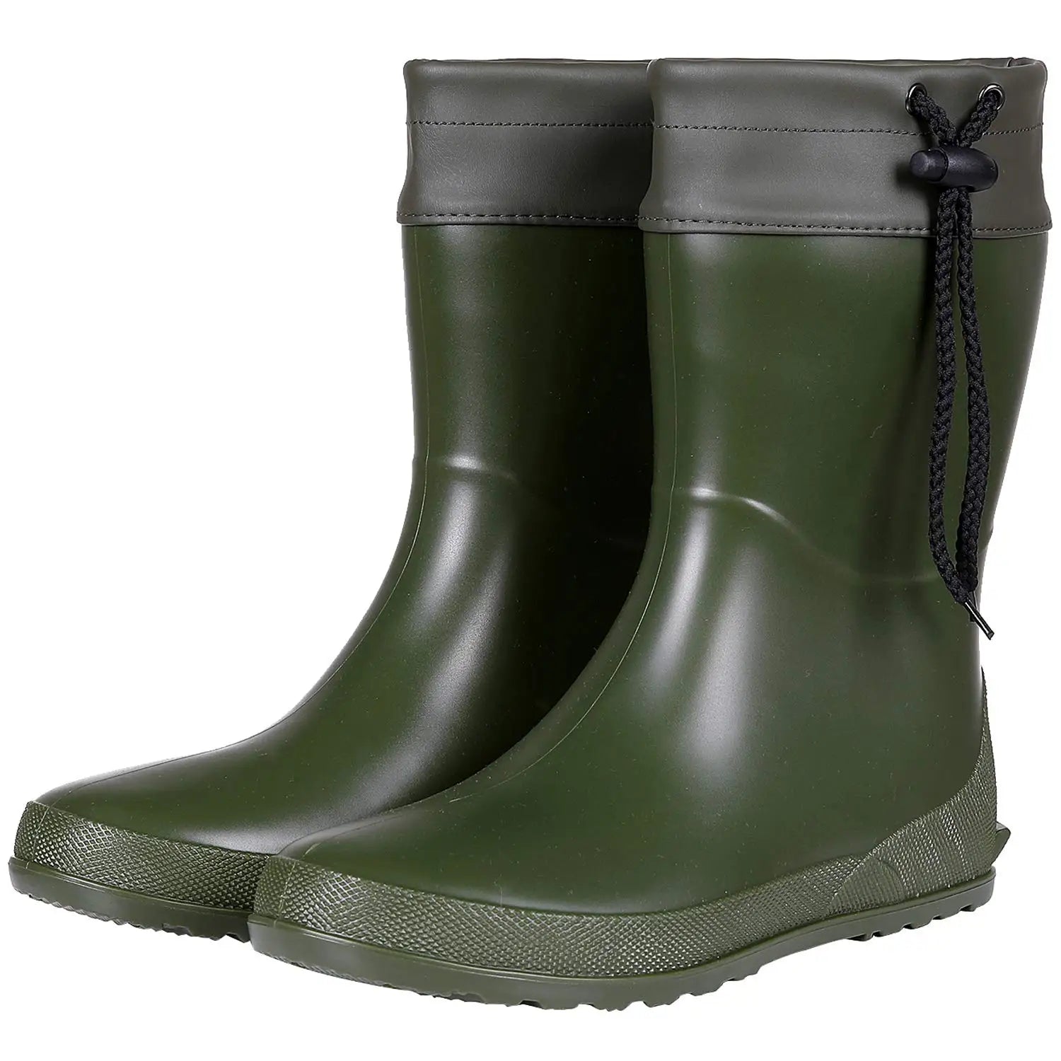 Crestar Women's Mid Calf Rain Boots Outdoor Ultra Lightweight Portable Waterproof Garden Shoes Fashion Non-slip Gardening Boots