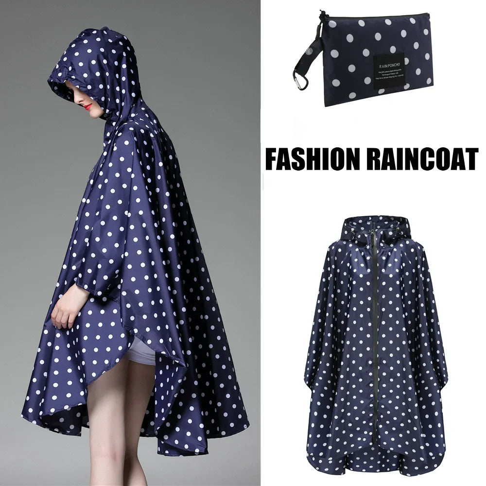 Big Size XXL Women Breathable Raincoat Lightweight Rain Coat Poncho Ladies Waterproof Cloak Raincoats Adults Windproof Rainwear