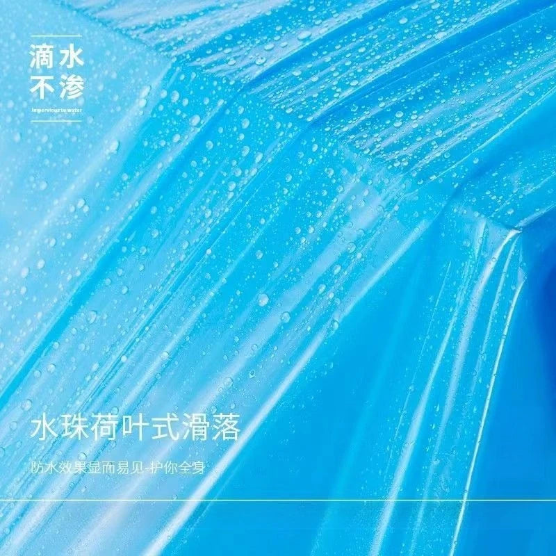 Disposable Raincoat Long Full Body Rainstorm Proof Raincoat and Rainpants for Adults