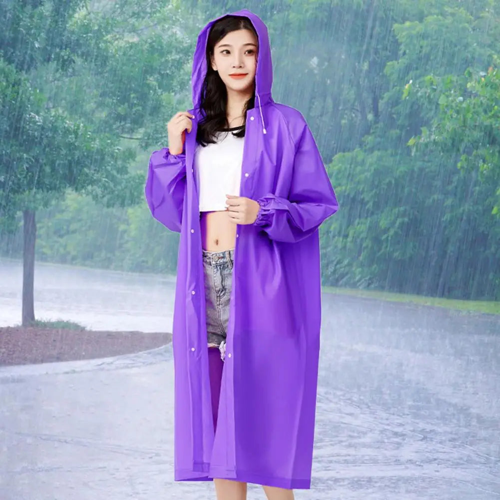 Raincoat Women Waterproof Raincoat Thickened Unisex Universal Tourism Outdoor Hiking Rain Poncho Raincoat Travel Supplies