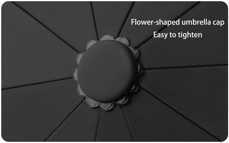 Fully automatic buckle sun umbrella for sunny and rainy days foldable and convenient rainproof sun-proof and UV-proof parasol