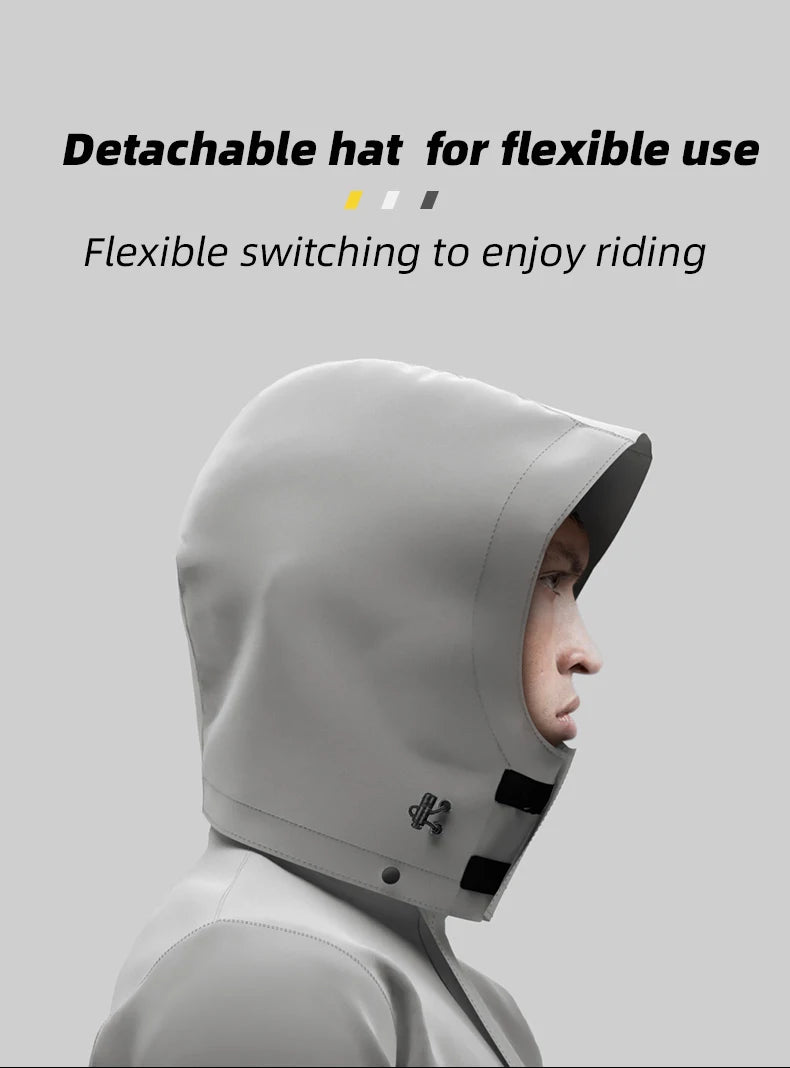 SULAITE Motorcycle Raincoat Suit Men Outdoor Waterproof Rainwear Shoes Cover Ultrathin Rain Coat Cycling Fishing Climbing Jacket