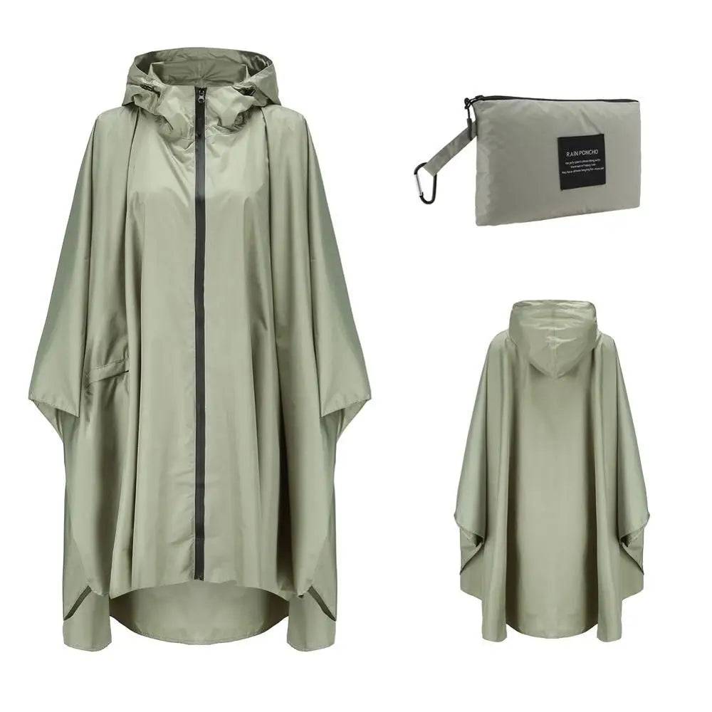 Big Size XXL Women Breathable Raincoat Lightweight Rain Coat Poncho Ladies Waterproof Cloak Raincoats Adults Windproof Rainwear