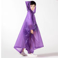 Waterproof Kids Raincoat Fashion Pullover foldable Outdoor Travel Rainwear Children Light weight Eva Rain Cover Child Дождевик