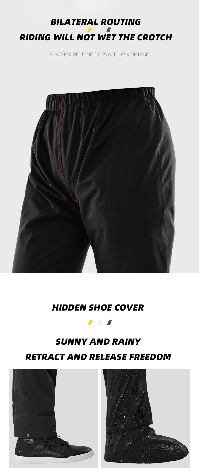 SULAITE Motorcycle Raincoat Suit Men Outdoor Waterproof Rainwear Shoes Cover Ultrathin Rain Coat Cycling Fishing Climbing Jacket