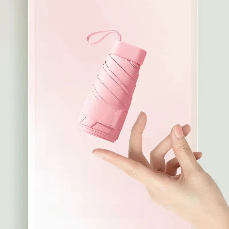 Mini Sun Umbrella, Protective and UV Resistant, Rain Or Shine