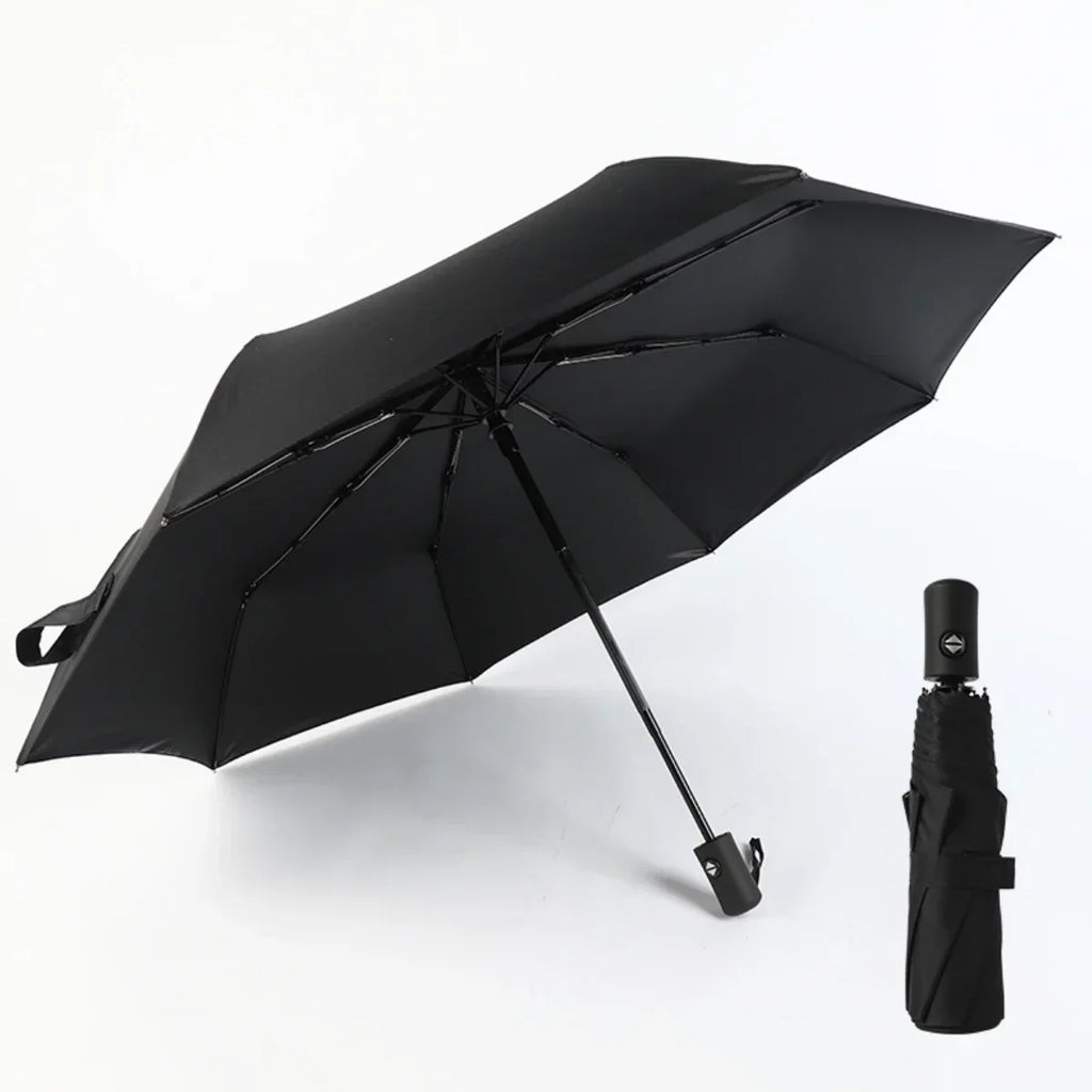 Fashion Large Travel Umbrella Heavy Duty Windproof Waterproof Umbrella Fully Automatic Open And Close Sunshade And Rain Umbrella
