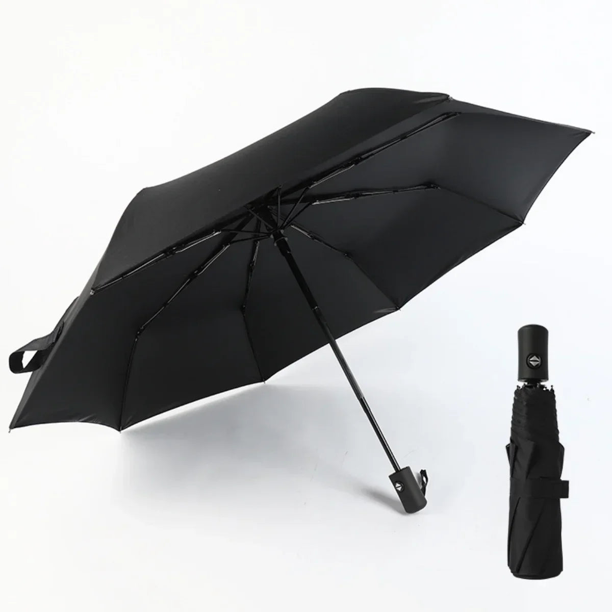 Fashion Large Travel Umbrella Heavy Duty Windproof Waterproof Umbrella Fully Automatic Open And Close Sunshade And Rain Umbrella
