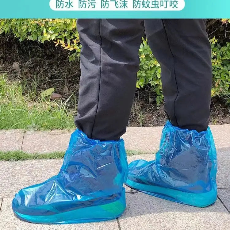 EVA Outdoor Non-Disposable Integrated Raincoat, Portable and Thickened Raincoat, Team Building, Concert and Travel