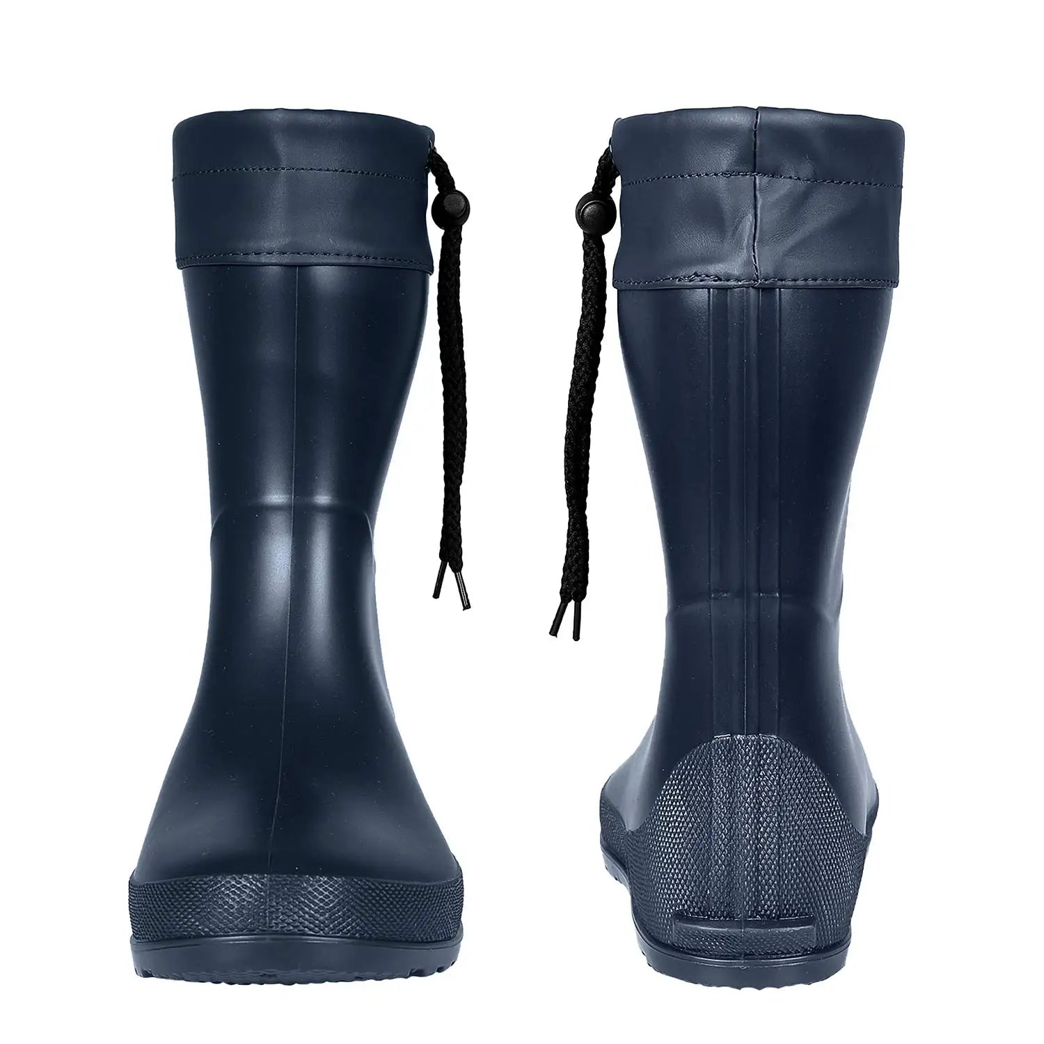 Crestar Women's Mid Calf Rain Boots Outdoor Ultra Lightweight Portable Waterproof Garden Shoes Fashion Non-slip Gardening Boots