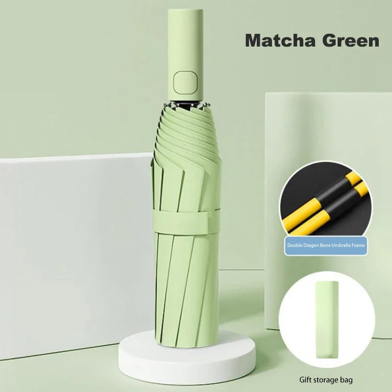 Xiaomi 24 Bone Folding Umbrella Fully Automatic Double Bone SPF 50 UV Protection Rain Resistance Strong Wind Resitance Umbrella