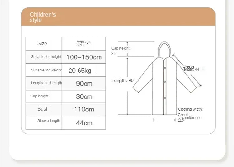 2PC/1PC Adult Raincoat Men Women Portable Waterproof Jacket Home Accessories Wind and Water Resistant Umbrella Rain