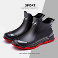 New Outdoor Non-slip Light Shoes Men Rain Boots Waterproof Rubber Fishing Shoes Durable Waterproof Rubber Fishing Shoes