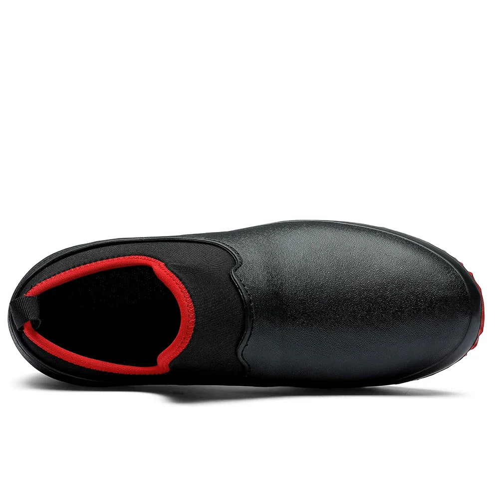 EVA Anti-slip Outsole Rain Shoes Short Tube Water /Kitchen Rubber Shoes Overshoes Car Washing Fishing Couple Shoes