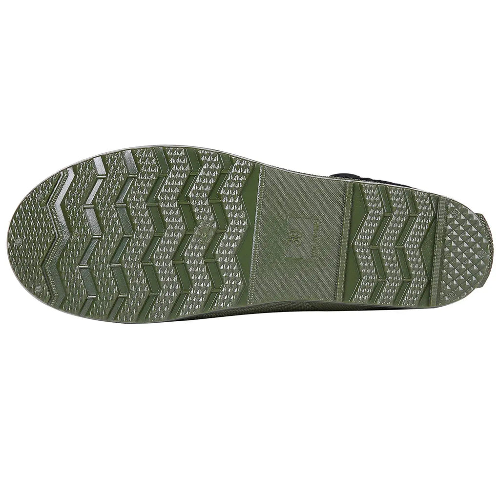 Crestar Women's Mid Calf Rain Boots Outdoor Ultra Lightweight Portable Waterproof Garden Shoes Fashion Non-slip Gardening Boots