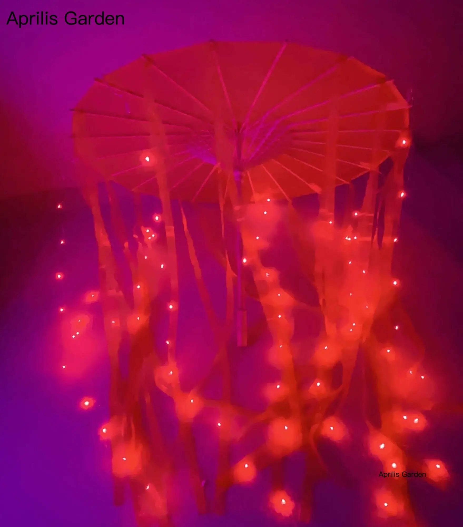 LED Yarn Silk Cloth Lace Decorative Umbrella Beach Parasol Princess Chinese Japan Umbrella Drama Craft Umbrella Cosplay