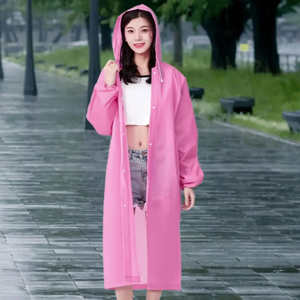 Raincoat Women Waterproof Raincoat Thickened Unisex Universal Tourism Outdoor Hiking Rain Poncho Raincoat Travel Supplies