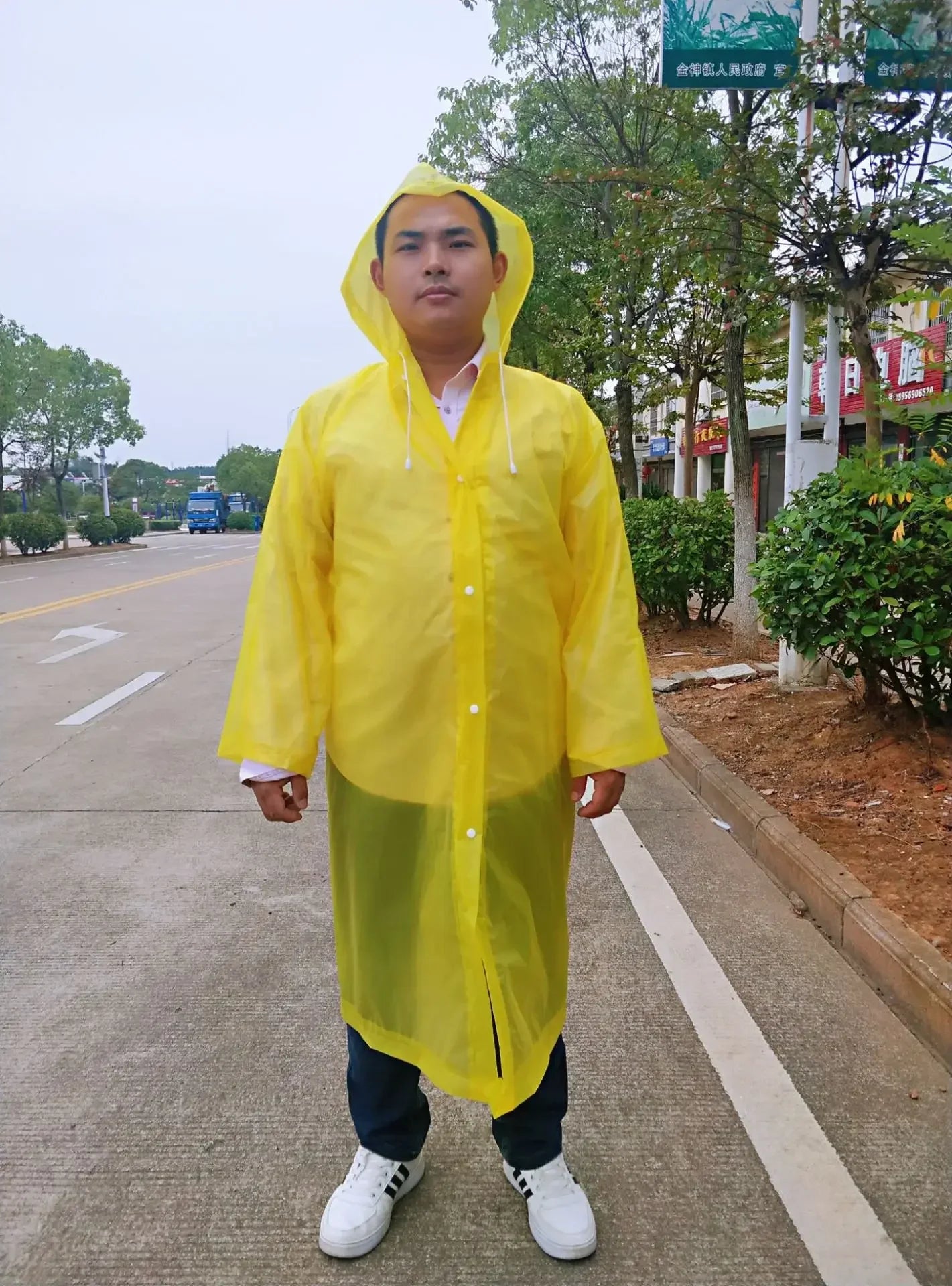 2PC/1PC Adult Raincoat Men Women Portable Waterproof Jacket Home Accessories Wind and Water Resistant Umbrella Rain