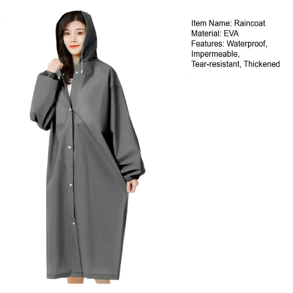 Raincoat Women Waterproof Raincoat Thickened Unisex Universal Tourism Outdoor Hiking Rain Poncho Raincoat Travel Supplies