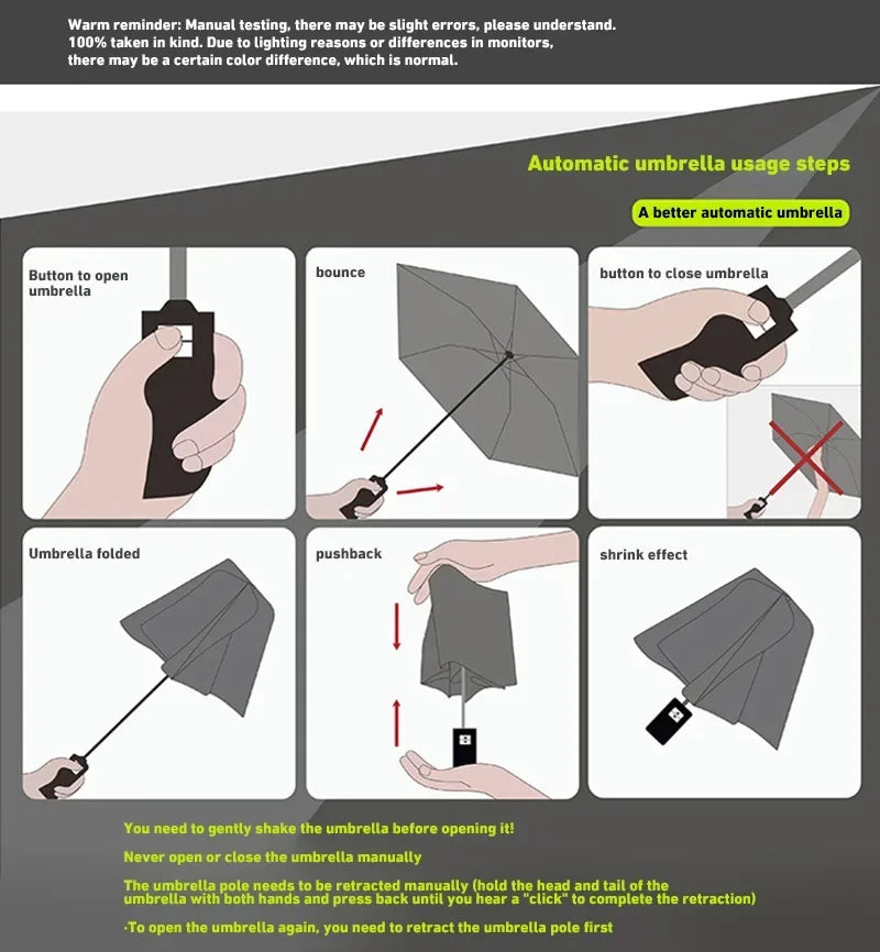 Xiaomi 24 Bone Folding Umbrella Fully Automatic Double Bone SPF 50 UV Protection Rain Resistance Strong Wind Resitance Umbrella