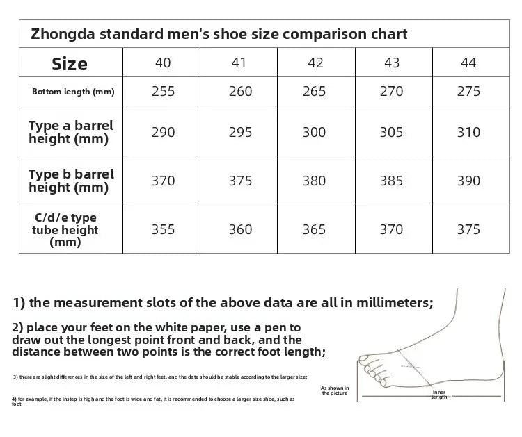 Thickened Cotton Lined Long Tube Winter Rain Boots Men's High Top round Toe Water Shoes Kitchen Shoes with Fleece Men's Rain Sho