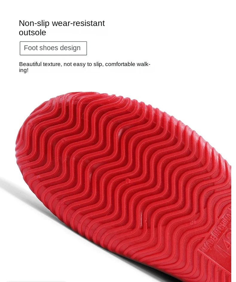 Men Rain Boots Non-slip Light Hiking Rain Shoes Slip on Waterproof Outdoor Leisure Rubber Fishing Shoes Work Water Shoes