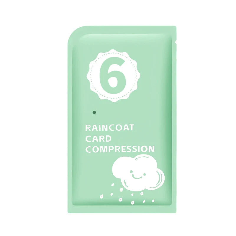 Disposable Raincoat Outdoor Full-Length Adult Pullover, Compact Portable Multi-Color Mini for Camping Hiking Emergency