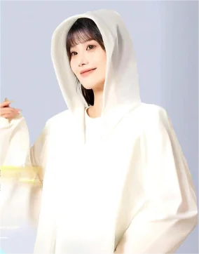 Adult long raincoatDisposable raincoat, portable raincoat, durable waterproof travel hooded raincoat, fishing and camping