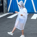 Children Rain Poncho Non-Disposable Travel Rain Gear Coat Outdoor Hiking Accessories Child Raincoat Kids Rainwear Waterproof