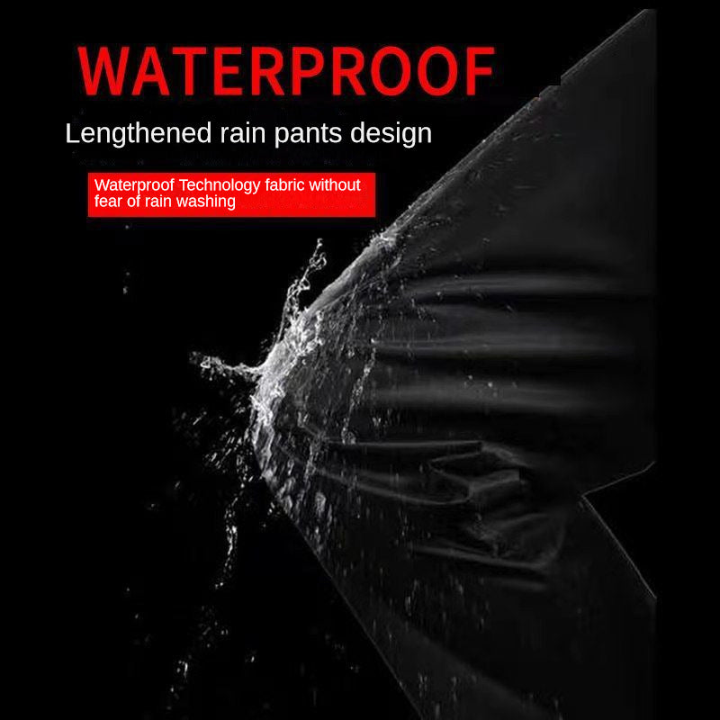 Raincoat and Rainpants Suit Full Body Rainstorm Prevention Electric Bicycle Motorcycle Takeaway Riding Reflective Split Raincoat