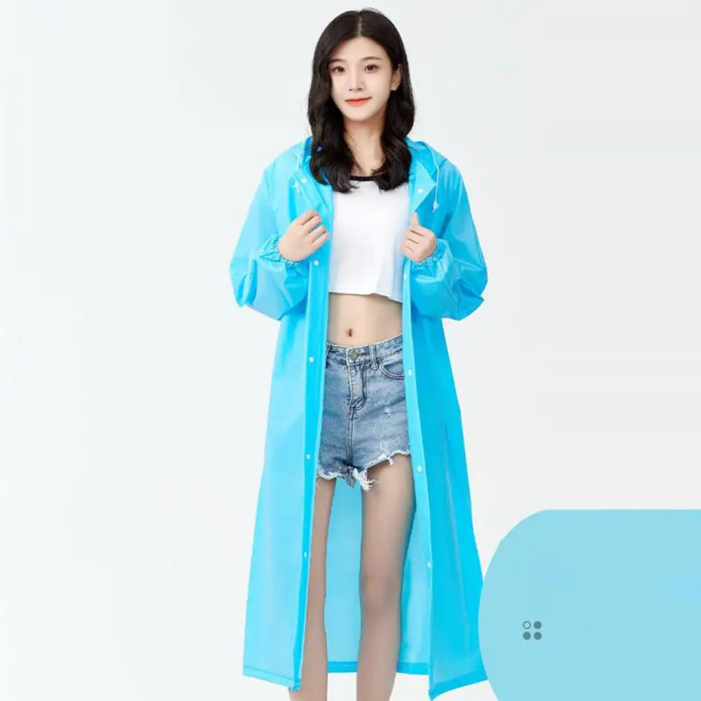 Raincoat Women Waterproof Raincoat Thickened Unisex Universal Tourism Outdoor Hiking Rain Poncho Raincoat Travel Supplies