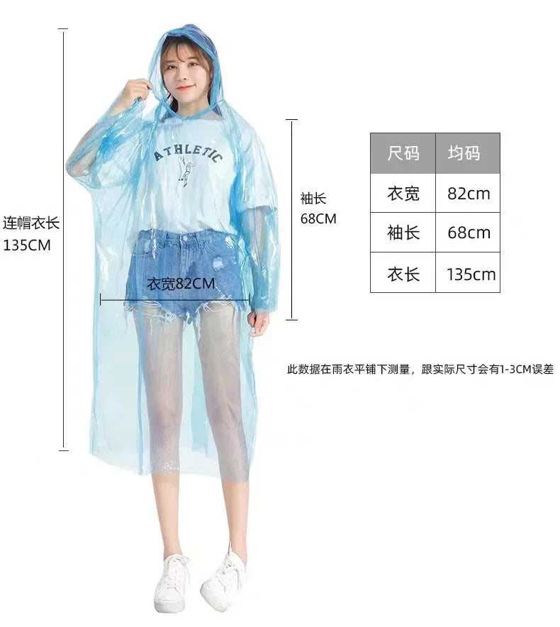 5Pcs Mini Portable Raincoats Ball Colorful Disposable Thicken Rain Ponchos Emergency Waterproof Rainwear Cape Keyring Balls