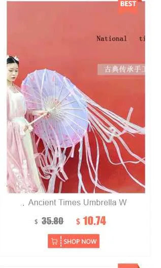 LED Yarn Silk Cloth Lace Decorative Umbrella Beach Parasol Princess Chinese Japan Umbrella Drama Craft Umbrella Cosplay