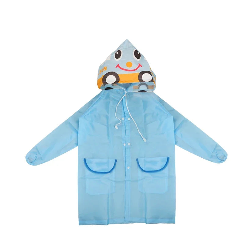 Kids Raincoat Cartoon Animal Style Outdoor Waterproof Kids Raincoat Boys Girls Rainwear Baby Raincoat Children Rain Coat