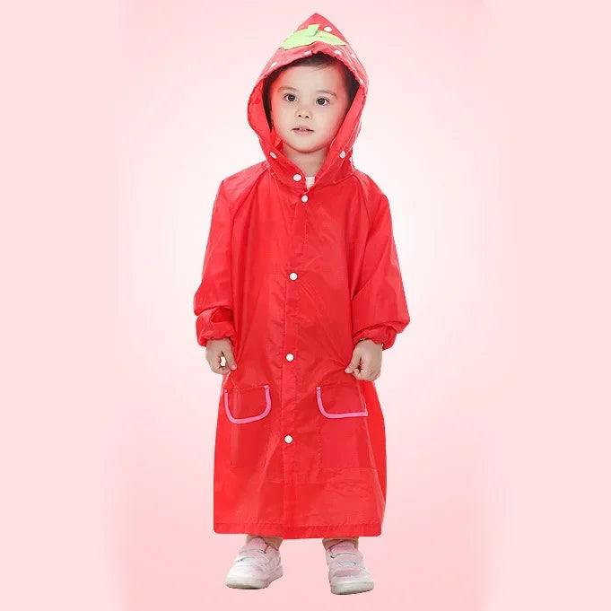 Kids Raincoat Cartoon Animal Style Outdoor Waterproof Kids Raincoat Boys Girls Rainwear Baby Raincoat Children Rain Coat