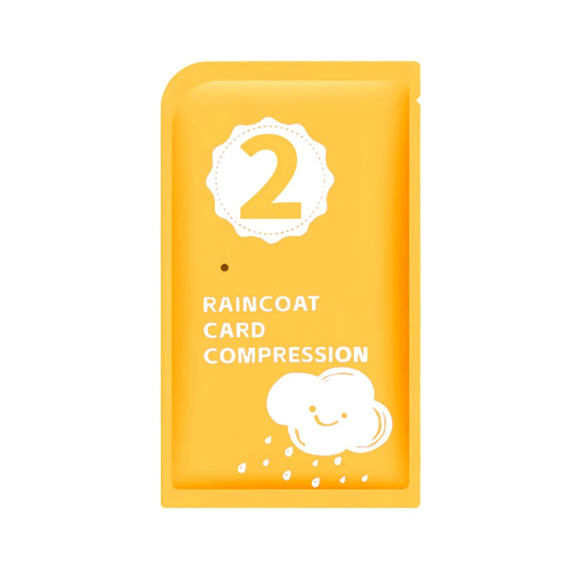 Disposable Raincoat Outdoor Full-Length Adult Pullover, Compact Portable Multi-Color Mini for Camping Hiking Emergency